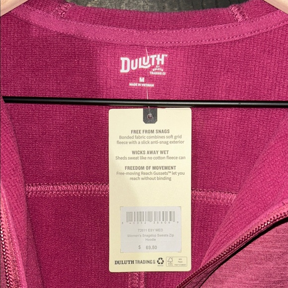 Duluth Trading Co Zip-Up Hoodie - Picture 4 of 10